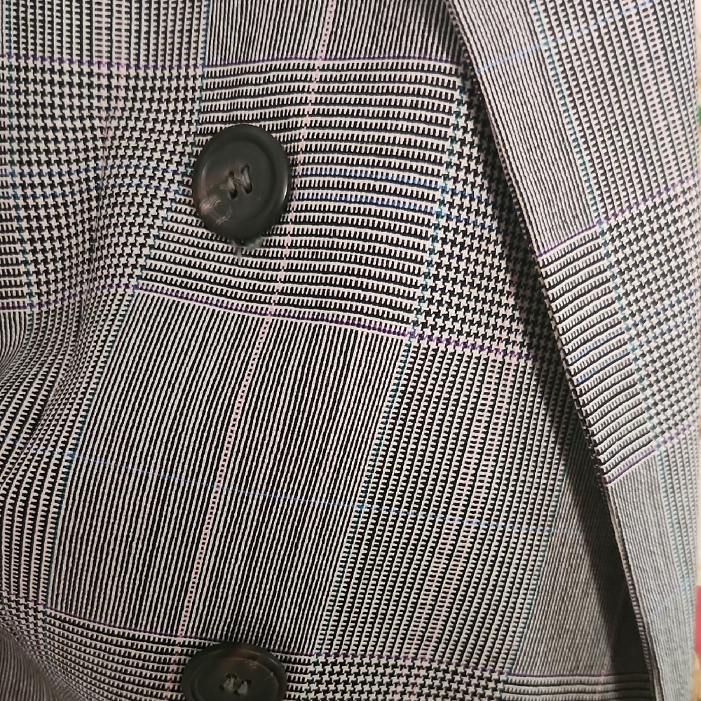 Ralph Lauren Gray Double-Breasted Women's Suit - Picture 6 of 13